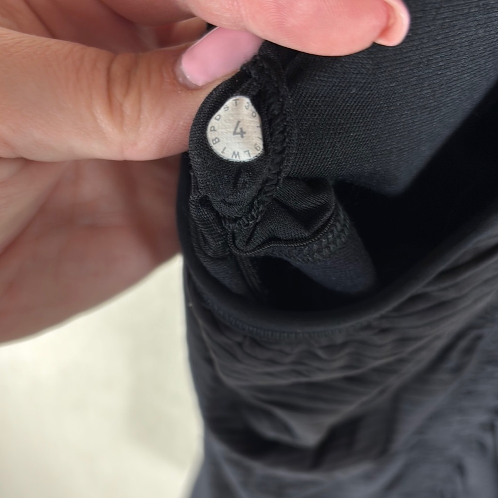 Lululemon > Black Racerback Rusche of Adrenaline Tank Top 4 - Picture 10 of 10
